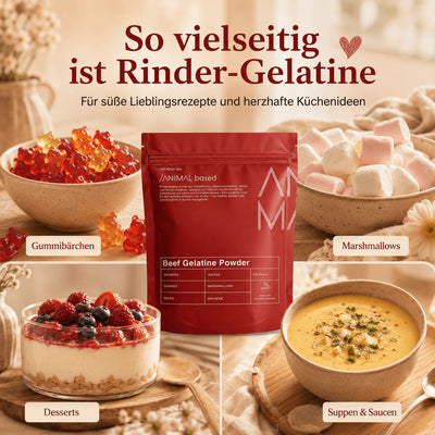 Rindergelatine Pulver - Grass Fed Beef Gelatine EVERSTACK®